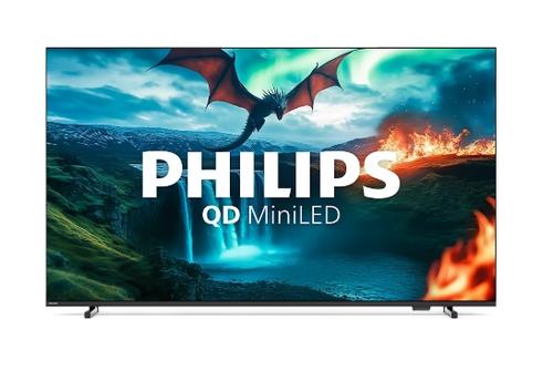Televizor QD MiniLED Philips 139 cm (55inch) 55MLED820/12, Ultra HD 4K, Smart TV, WiFi, CI+