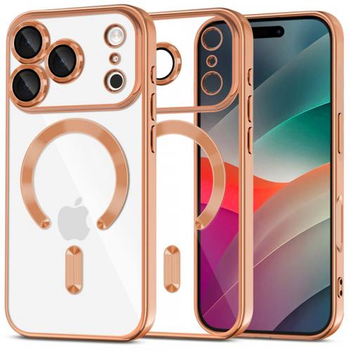 Husa MagSafe pentru Apple iPhone 17 Pro Max, Techsuit, Luxury Crystal