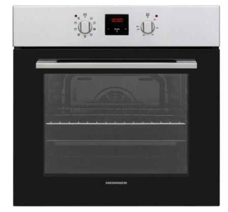 Cuptor incorporabil Heinner HBO-V659GCD-IX, 65 L, 9 functii, Grill, Clasa A (Negru/Inox)