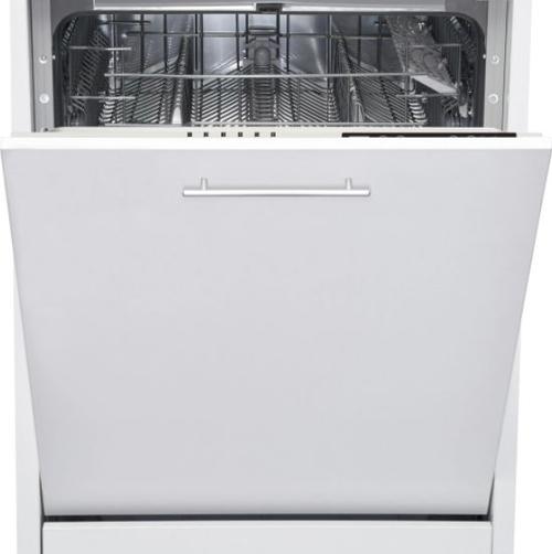 Masina de spalat vase incorporabila Heinner HDW-BI6006IE++, 12 Seturi, 6 Programe, AquaStop, Clasa E, 60 cm (Alb)