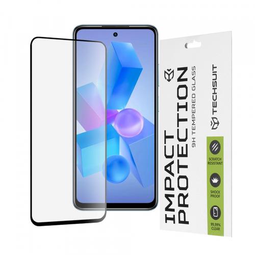 Folie de protectie Ecran Techsuit pentru Tecno Spark 20 Pro / Pova 5 Pro / Hot 40 / Hot 40 Pro, Sticla Securizata, Full Glue, 111D