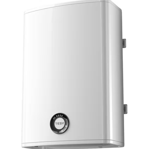 Boiler electric Tesy BelliSlimo Lite, 50 litri, 1200W, 8 bar, double tank, reversibil (Alb)