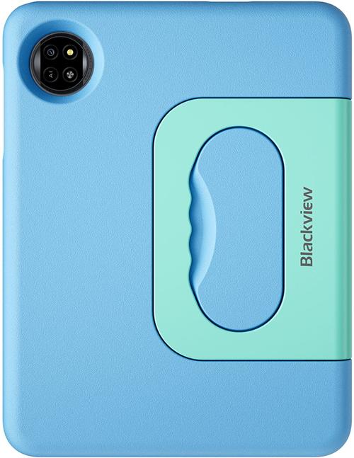 Tableta Blackview Tab 20 Kids, Procesor Quad-Core Unisoc T310, Ecran HD+ IPS 60Hz 10.1inch, 4GB RAM, 64GB Flash, 8MP, Android 15, Mod PC, Google Kids Space, 6600 mAh, 10W, Wi-Fi (Albastru)