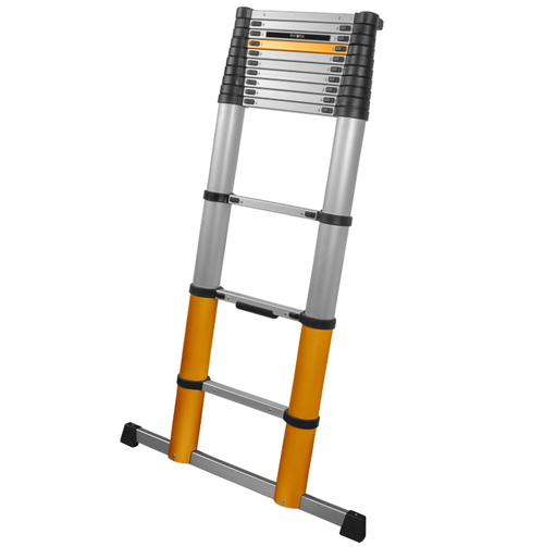 Scara telescopica cu aer Batavia Giraffe 3.8m 12 trepte (Portocaliu/Gri)