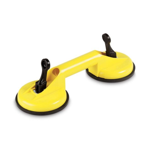 Ventuze pentru geamuri Stanley 2-14-054, cu 2 pad-uri (Galben/Negru)