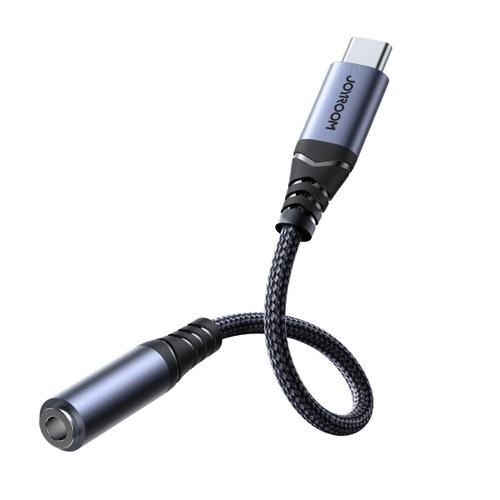 Adaptor audio Joyroom SY-C01, USB-C - 3.5mm (Negru)