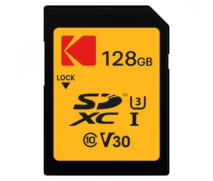 Card de memorie Kodak Emtec, 128GB, Clasa 10, UHS-1 U3, SDXC