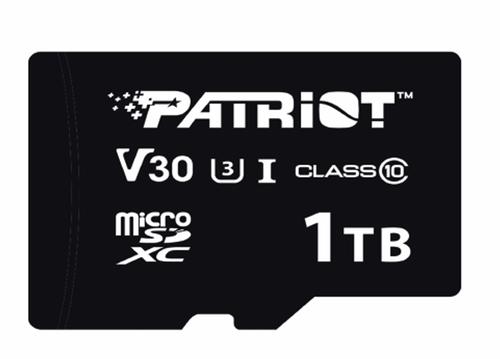 Card de memorie Patriot VX Series, 1TB, microSDXC, UHS-I U3, Clasa 10