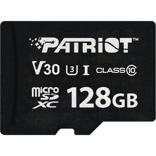 Card de memorie Patriot VX Series, 128GB, MicroSDXC, V30, Clasa 10, UHS-I U3