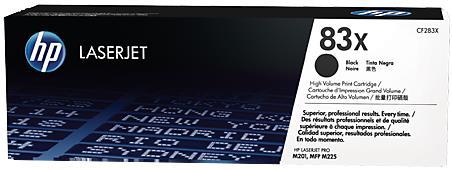 Toner HP LaserJet 83X, 2200 pagini (Negru)