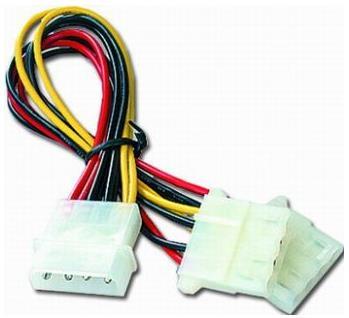 Cablu alimentare Gembrid 5.25inch Molex - 2 x 5.25inch Molex CC-PSU-1