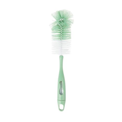 Perie de biberoane 2 in 1 verde, Badabulle