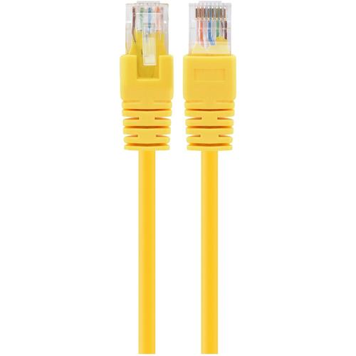 Cablu UTP GEMBIRD Cat6, cupru-aluminiu, 1 m, galben, AWG26, PP6U-1M/Y
