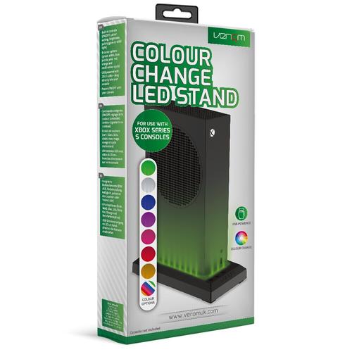 Suport LED RGB Venom VS3511 pentru Xbox Series S (Negru)