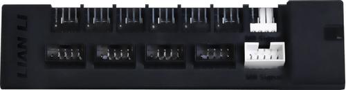 Controller ventilatoare Lian Li EDGE HUB, 4x USB, 6x PWM (Negru)