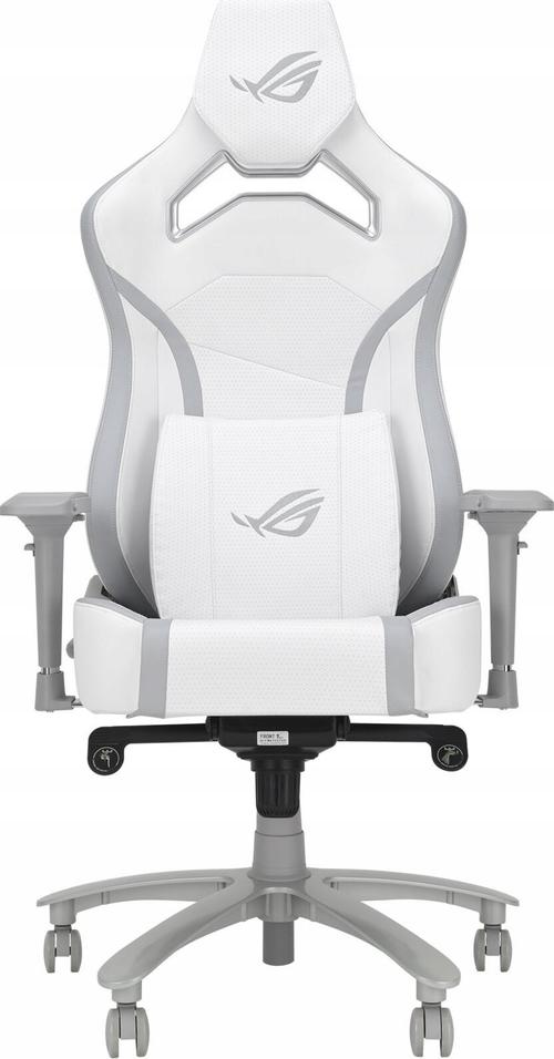Scaun Gaming ASUS ROG CHARIOT X CORE, Max 136 kg, Cotiere 4D (Alb)