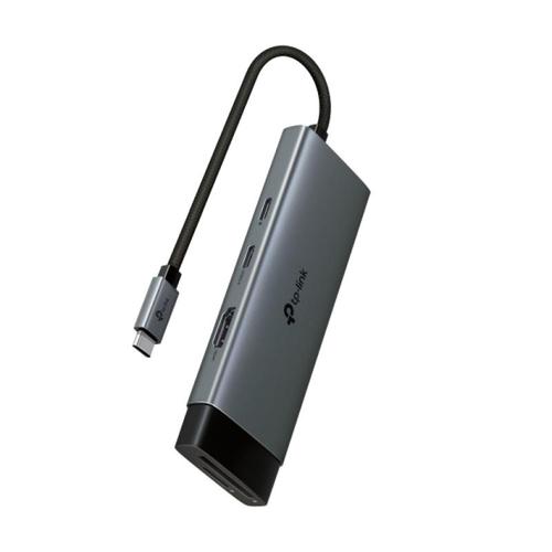 Hub USB  TP-Link UH7020C, 2x USB 3.2 Gen 1, 2x USB-C 3.2 Gen 1, HDMI, microSD