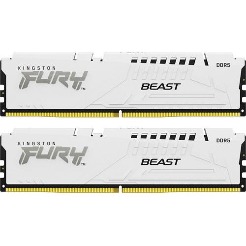 Memorii Kingston FURY Beast White 32GB DDR5 6000MHz CL36 Dual Channel Kit