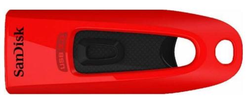 Stick USB  SanDisk Ultra SDCZ48-032G-U46R, 32GB, USB 3.0 (Rosu)