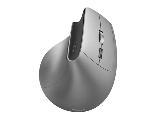 Mouse ergonomic Hama EMW-700, Wireless 2.4 GHz, Bluetooth (Gri)