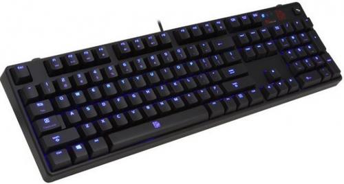 Tastatura Mecanica Gaming Tt eSPORTS Poseidon Z Illuminated Blue Switch (Neagra)