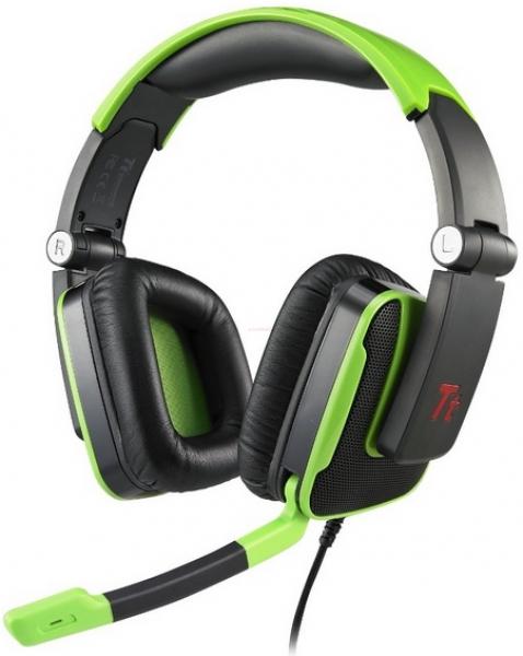 Casti Gaming Thermaltake Tt eSPORTS CONSOLE One (Negru/Verde)