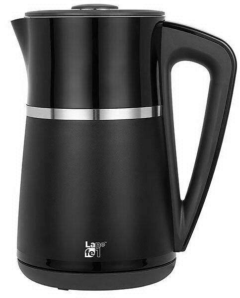 Fierbator de apa LAFE CEG020, 1.7 l, 2200 W, 4 programe presetate, Temperatura ajustabila (Negru)