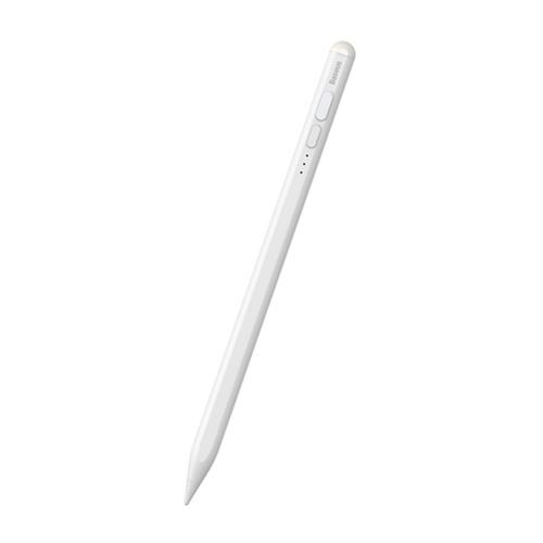 Stylus Pen Touch Pen Baseus Smooth Writing 2 Series SXBC060402 pentru Apple iPad, Versiune Activ (Alb)