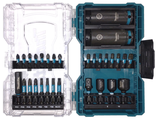 Set biti si tubulare Makita E-22903, 30 piese