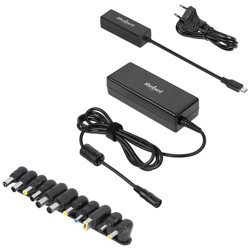 Alimentaror universal Rebel KOM0962, 15-20V 90W PD (Negru)