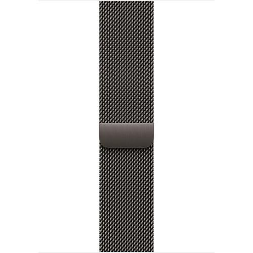 Curea Smartwatch Apple MGJ64ZM/A pentru Watch 46mm, Milanese Loop, S/M (Gri)