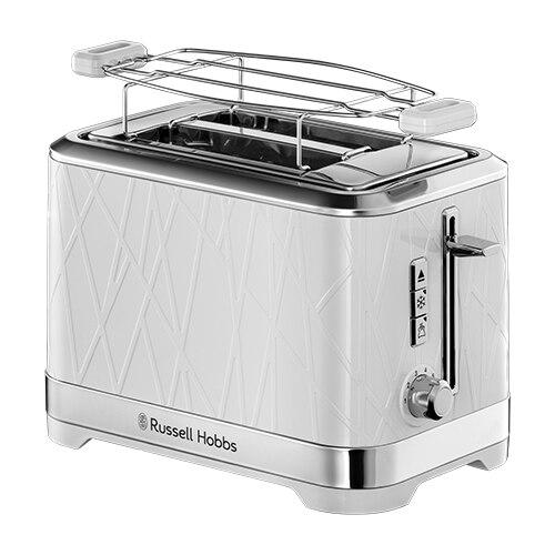 Prajitor de paine Russell Hobbs 28090-56, 2 felii, 1050 W (Argintiu)