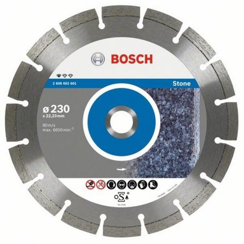 Disc diamantat Piatra Bosch 230x2.3x10mm Standard
