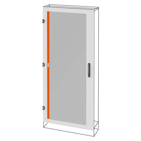 USA TRANSPARENTA - TABLOU DE DISTRIBUTIE CU MONTARE PE PODEA - QDX 630 H - QDX 1600 H - 850X1800 MM
