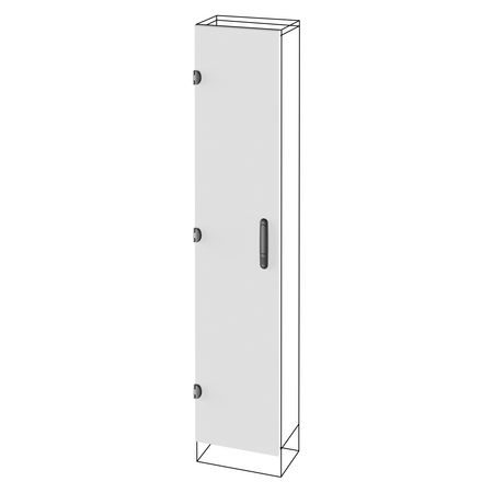 USA PLINA - TABLOU DE DISTRIBUTIE CU MONTARE PE PODEA - COMPARTIMENT EXTERN - QDX 630 H - QDX 1600 H - 400X2000 MM