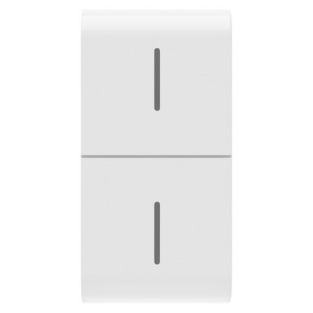 BUTON ÎNLOCUIBIL PENTRU BUTON ECO CONNECTED - 1 MODUL - ALB LUCIOS - CHORUSMART