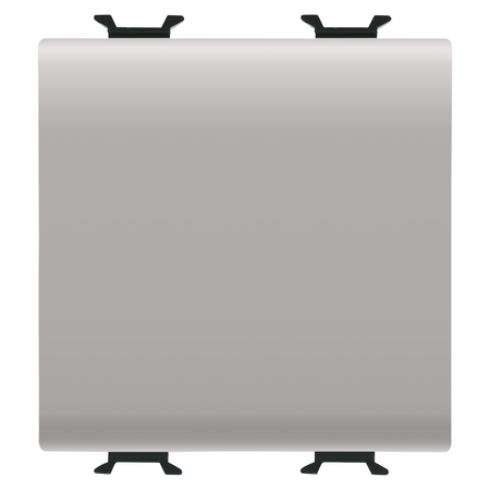 BUTON 1P 250V C.A. - BORNE DE CABLARE RAPIDA - NO 16A - BUTON NEUTRU - 2 MODULE - BEJ SATINAT NATURAL - CHORUSMART