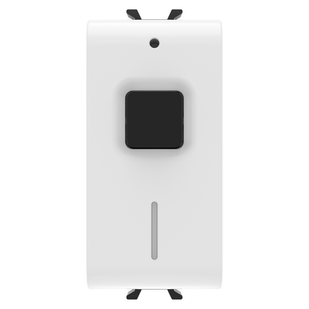 Dispozitiv de ACTIONARE COMUTATOR CONECTAT CU MASURARE ENERGIE - 100-240 V c.a. 50/60 Hz - NO 16A (AC1) 240 V c.a. - 1 MODULO - ALB LUCIOS - CHORUSMART