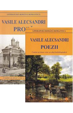 Pachet 2 carti: Poezii + Proza - Vasile Alecsandri