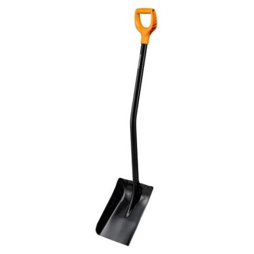 Lopata pentru nisip/pietris Fiskars, Otel/Plastic, 27.5 x 122.7 cm, 2.45 kg, Negru/Portocaliu