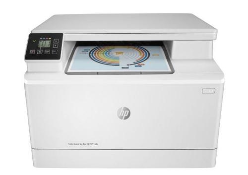 Multifunctional laser color HP LaserJet Pro M182n, 16ppm, A4, USB, Retea (Alb)