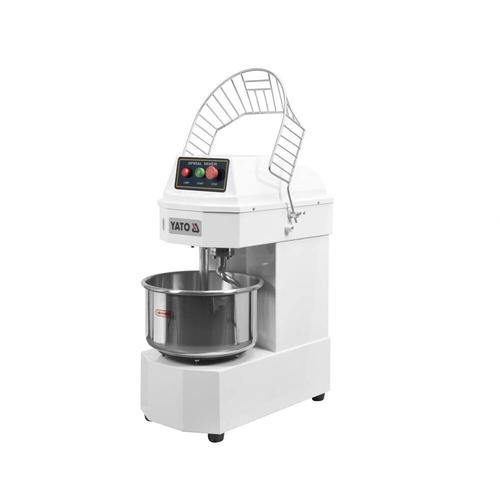 Malaxor cu bol Yato YG-03060, 20 l, 1100W, transmisie cu curea, pentru aluaturi grele (Alb)
