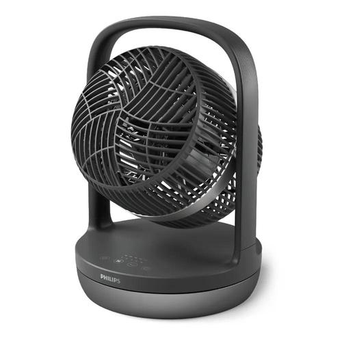 Ventilator de birou Philips Seria 3000 CX3050/01, 27 W, Timer, Control Touch (Gri)
