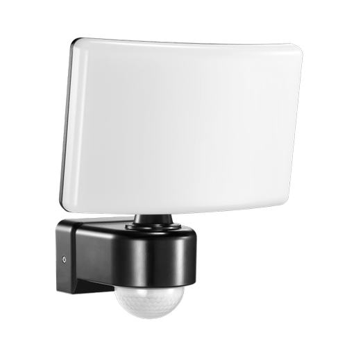 Proiector gradina/casa cu senzor miscare 30W 2200lm IP65 4000K, Negru