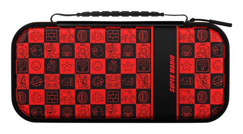 Husa calatorie PDP GLOW: Super Plus-Mario Icon (Negru/Rosu)