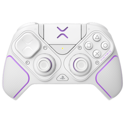 Controller Wireless Modular PDP Victrix Pro Hybrid, 2.4G/USB-C, Compatibil PC, PlayStation 4, PlayStation 5 (Alb/Violet)