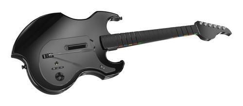 Chitara PDP Riffmaster Wireless pentru Playstation 5/4, PC, Licentiata SONY (Negru)