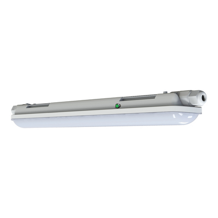 Corp de iluminat LED etanș LEDVANCE DAMP PROOF TH 600 E 17 W 840 IP65 EL GRAY, 2805 lm, 4000 K, 120°, gri, dimabil