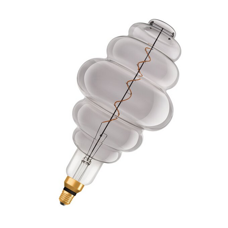 Bec LED Ledvance (Osram)  Vintage 1906 NEST 10 Filament DIM 4,8 W 818 Smoke E27, 100 lm, 1800 K, 320°, dimabil