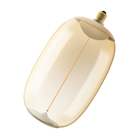 Bec LED Ledvance (Osram)  Vintage 1906 Big Elipse Oval 42 Filament Magnetic DIM 12 W 818 Amber E27, 500 lm, 1800 K, 320°, dimabil